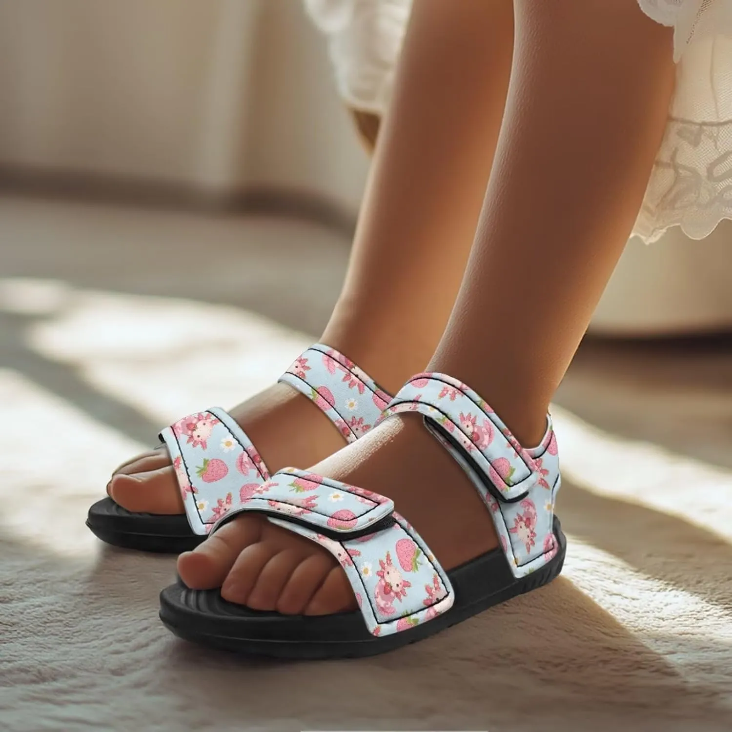Kids Capybara Sandals Open Toe Water Shoes US 5 Boys and Girls Athletic Outdoor Sport Sandals Quick Dry Summer Shoes