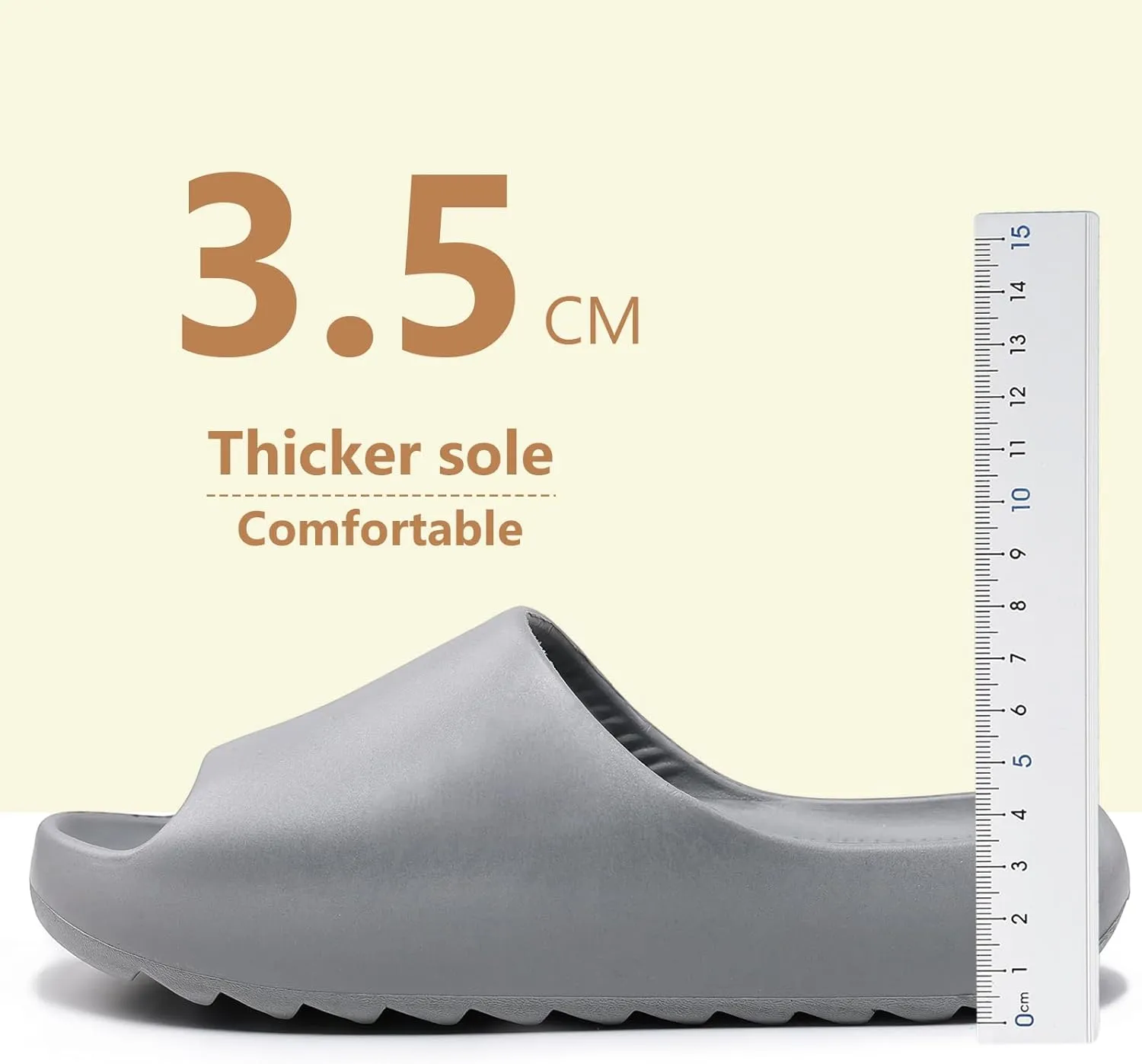 Kids Cloud Slides Slippers For Girls Boys,Pillow House Slippers Non-Slip Super Soft Quick Drying Shower Cushioned Slides Bathroom Thick Sole Sandals Indoor Outdoor Slippers