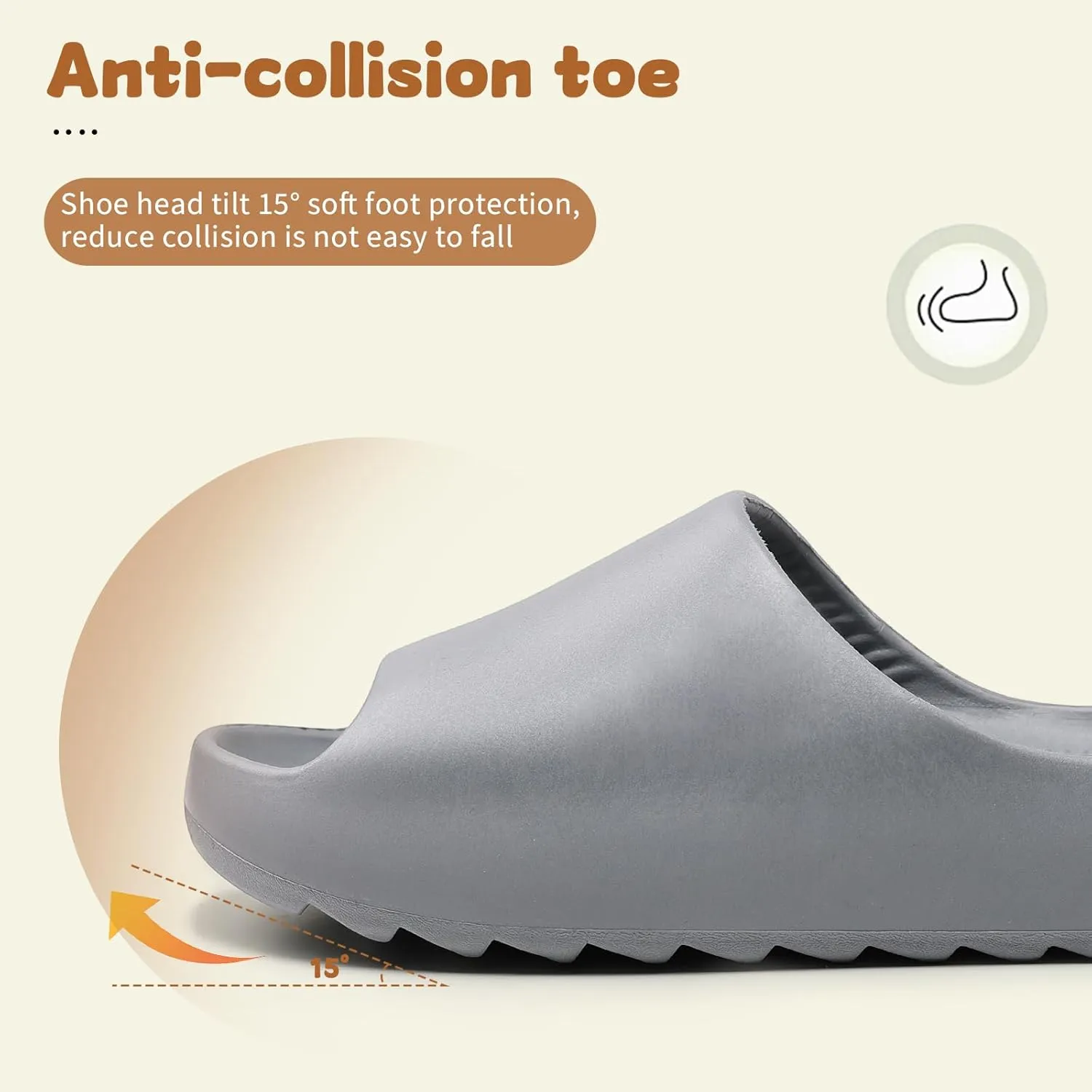 Kids Cloud Slides Slippers For Girls Boys,Pillow House Slippers Non-Slip Super Soft Quick Drying Shower Cushioned Slides Bathroom Thick Sole Sandals Indoor Outdoor Slippers