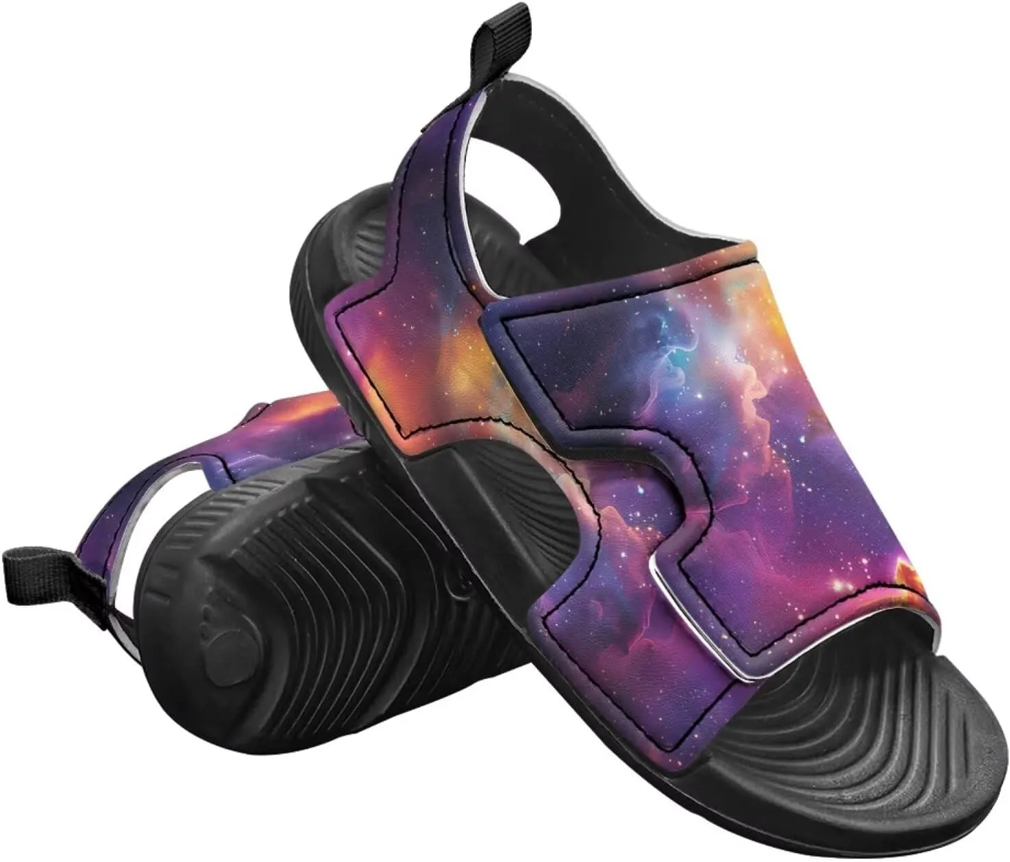 Kids Sandals Boys Girls Summer Outdoor Non-slip Athletic Sandals Adjustable Sport Sandal Lightweight Beach Gifts for Toddler/Little/Big Kid