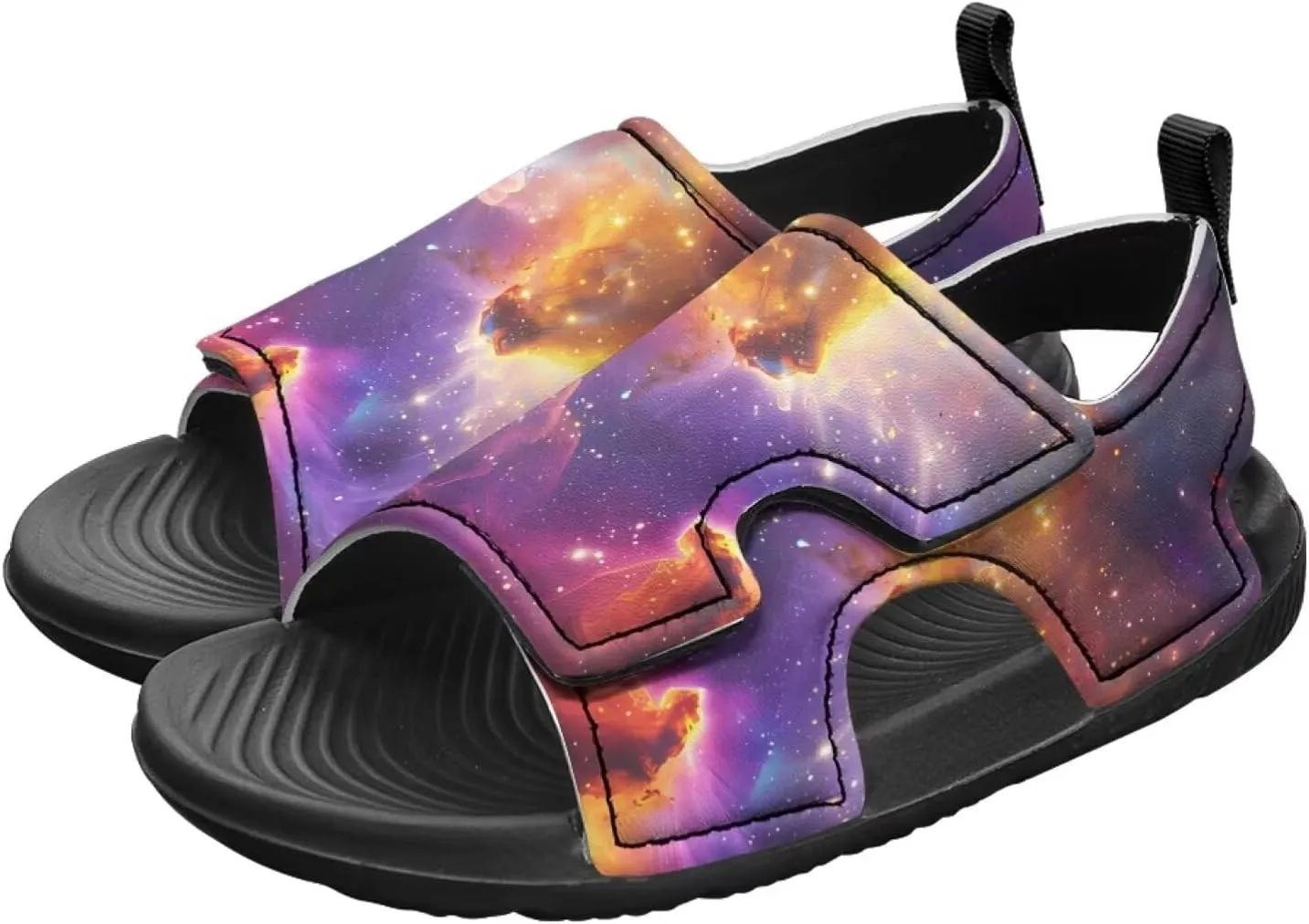Kids Sandals Boys Girls Summer Outdoor Non-slip Athletic Sandals Adjustable Sport Sandal Lightweight Beach Gifts for Toddler/Little/Big Kid
