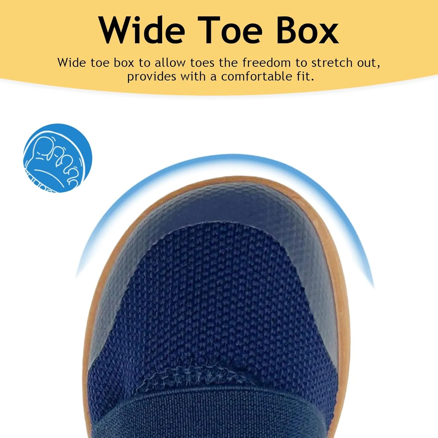Kids Sneakers for Boys Girls Slip On Wide Toe Box Barefoot Shoes Toddler Minimalist Zero Drop Sneakers Breathable Tennis Walking Shoes