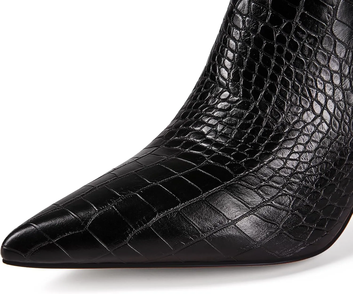 Knee High Boots Women Kitten Heels Boots Pointed Toe Tall Boots Comfortable Fashion Long Boots