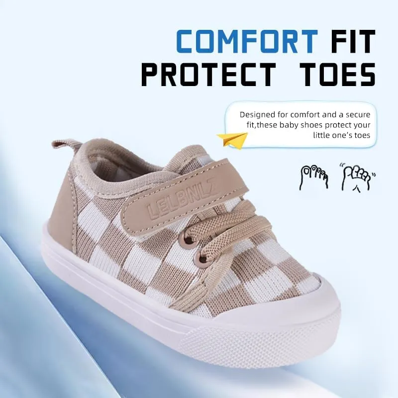 Knitted Slip-On Sneakers for Toddlers, Kids,Toddler Shoes, Baby Sneakers Girls Boys, Baby Walking Shoes, Non-Slip Fashion Baby Shoes, Lightweight Baby Socks Shoes,Daycare Shoes