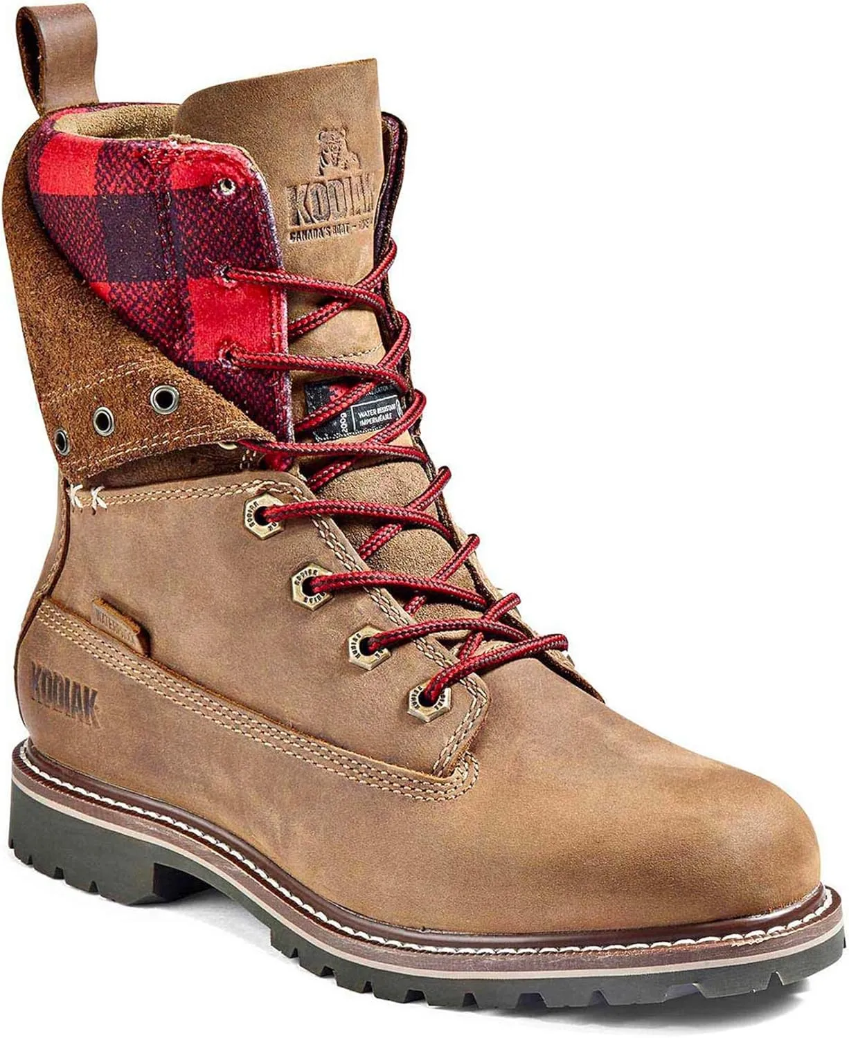 Kodiak Women's 8-inch Bralorne Soft Toe Waterproof Industrial Boot