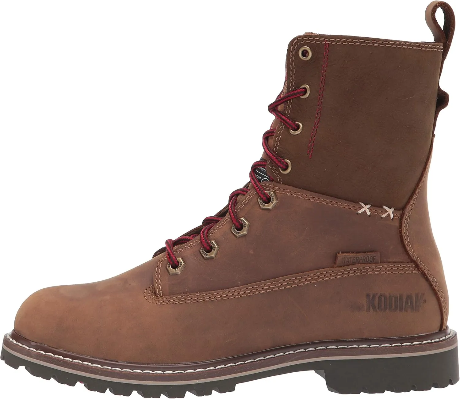 Kodiak Women's 8-inch Bralorne Soft Toe Waterproof Industrial Boot