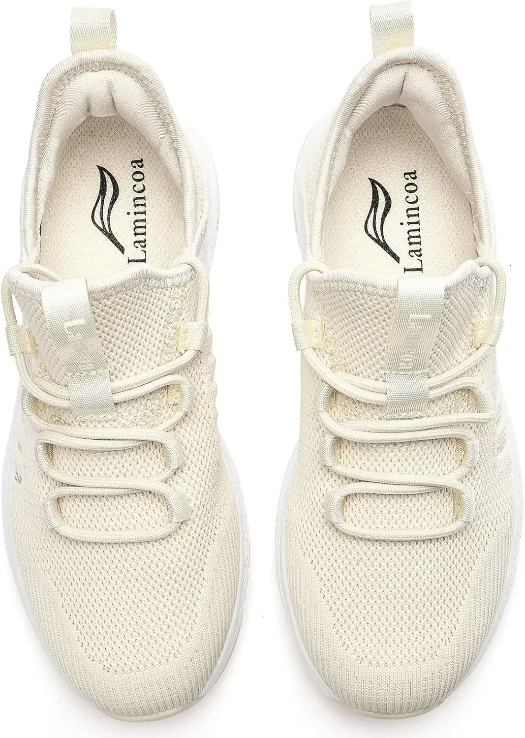 Lamincoa Women Slip on Walking Sneakers Non Slip Running Shoes Lightweight Sport Gym Casual Shoes Workout Tennis Sneakers for Women