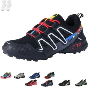 LELEBEAR Hike Balance Shoes Men Women, Hike Balance Orthopedic Shoes, Breathable Non-Slip Neuropathy Wide Toe Box Sneakers