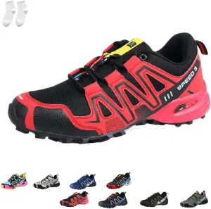 LELEBEAR Hike Balance Shoes Men Women, Hike Balance Orthopedic Shoes, Breathable Non-Slip Neuropathy Wide Toe Box Sneakers