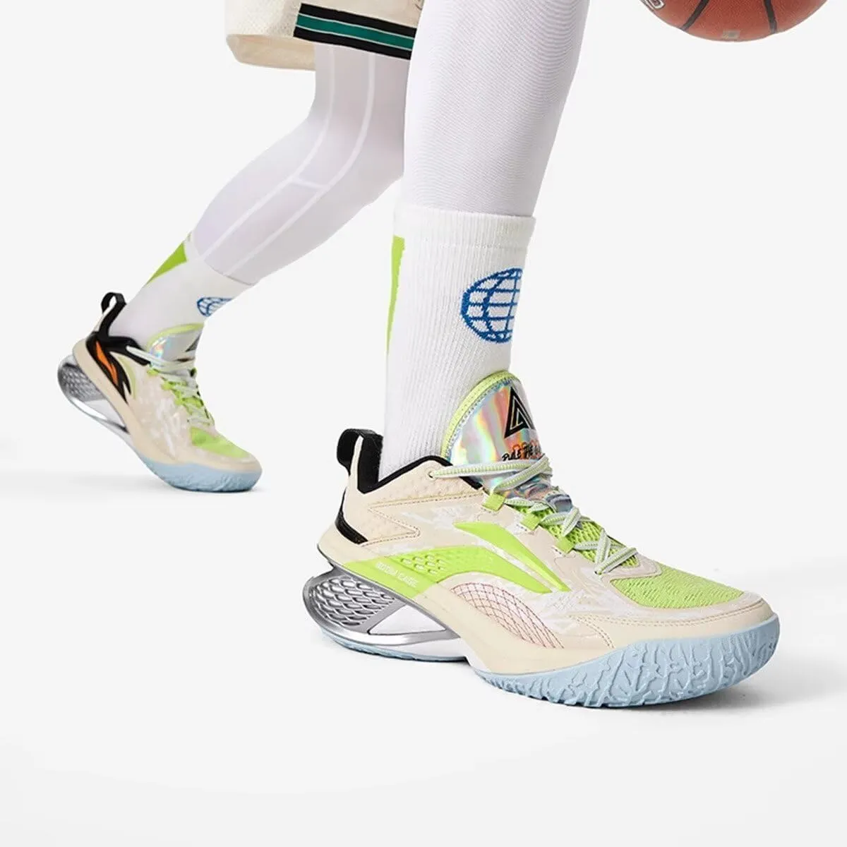 LI-NING Power V Series CJ McCollum Men Professional Basketball Shoes Cushioning Lining High-Cut Sport Shoes Sneakers ABAN045 ABAP023 ABAP025 ABAP067