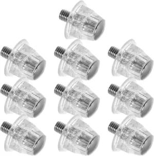 LIFKOME 10PCS Football Cleats Screw 13mm Soccer Shoes Studs Football Cleat Replacement Studs for Athletic Sneakers Competition