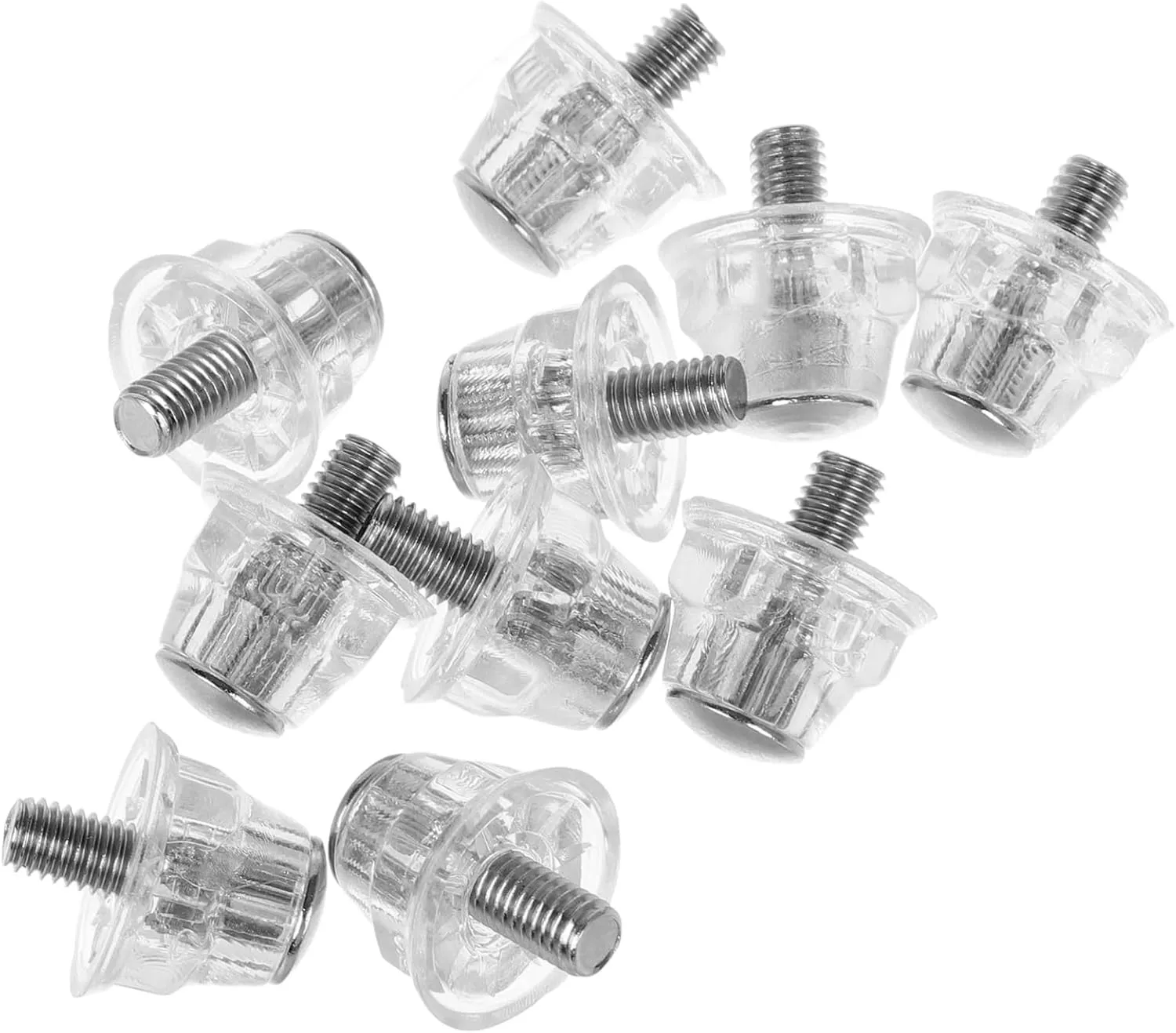 LIFKOME 10PCS Football Cleats Screw 13mm Soccer Shoes Studs Football Cleat Replacement Studs for Athletic Sneakers Competition