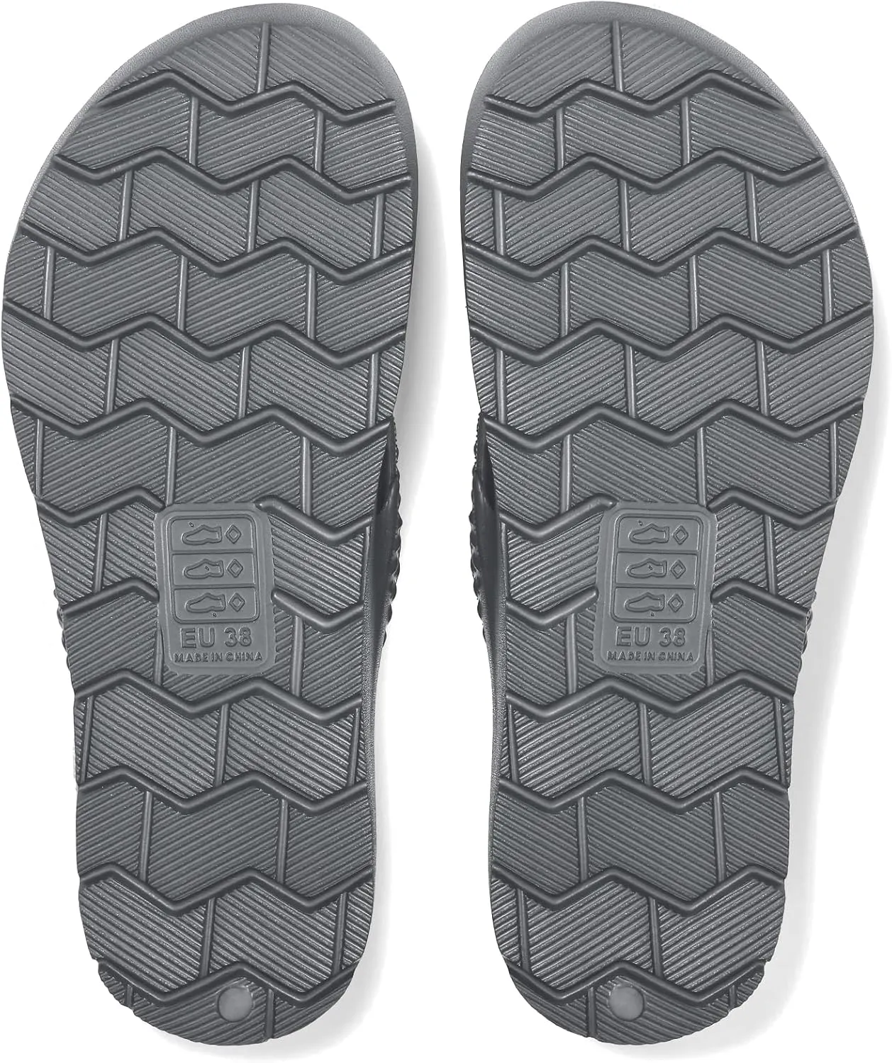 Litfun Women's Arch Support Flip Flops for Plantar Fasciitis Orthopedic Thong Sandals Comfortable Summer Beach Pool Slides