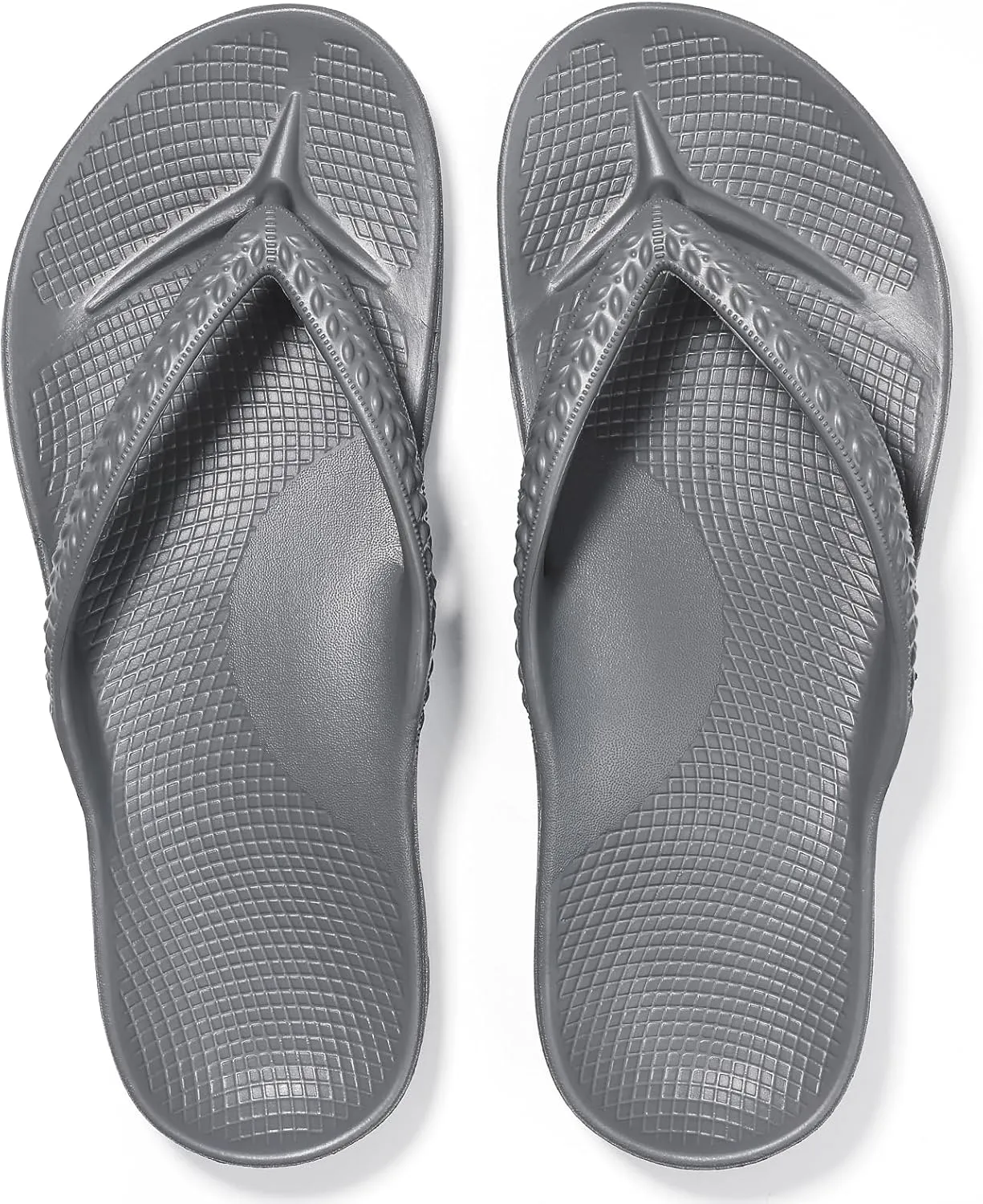 Litfun Women's Arch Support Flip Flops for Plantar Fasciitis Orthopedic Thong Sandals Comfortable Summer Beach Pool Slides