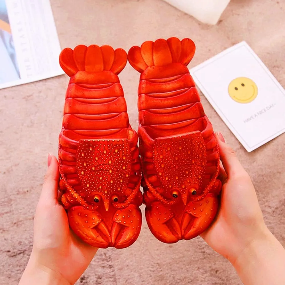 Lobster Slippers, Bass Sandals, Animal Fish Slippers - Ladies and Men