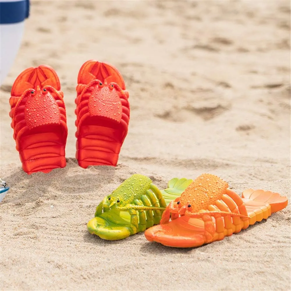 Lobster Slippers, Bass Sandals, Animal Fish Slippers - Ladies and Men
