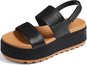 Lovee Cosee Platform Water Sandals for Women 2025 Chunky Wedge Lug Sole Open Toe Comfortable Waterproof Summer Walking Beach Vacation Essentials Dressy Trendy Shoes Resort Wear