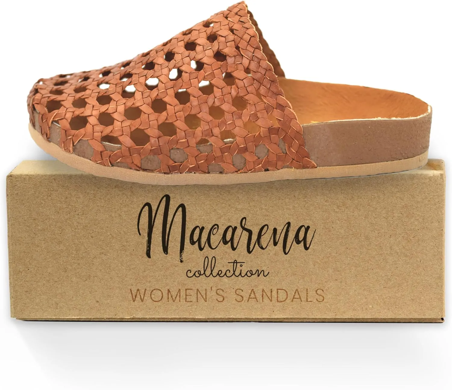 Macarena Collection Womens Shoes Leather Sandals for Women | Huarache Handmade Mexican Sandals Women | Comfortable & Stylish Womens Sandals 004
