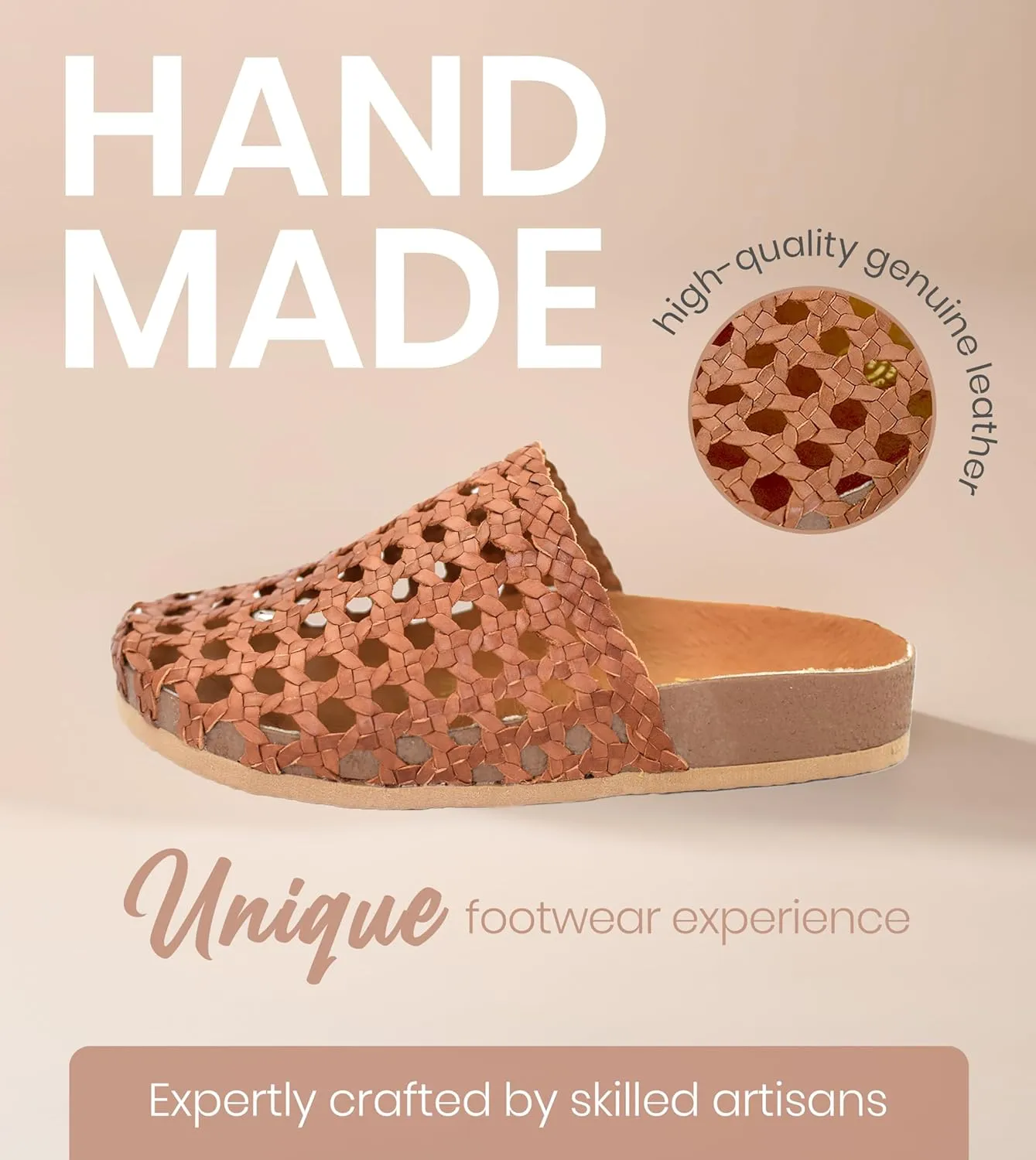 Macarena Collection Womens Shoes Leather Sandals for Women | Huarache Handmade Mexican Sandals Women | Comfortable & Stylish Womens Sandals 004