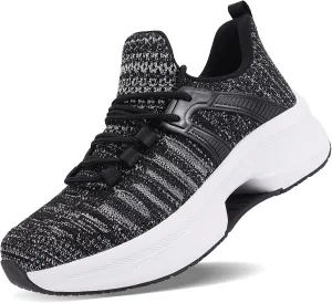 Makodax Womens Walking Shoes Non Slip Sneakers Comfortable Tennis Running Shoes