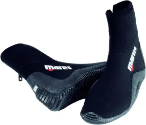 Mares Adult Classic 5mm Neoprene Scuba Diving Boots for Men & Women - Wide Toecap, Levelled Sole & Side Zip