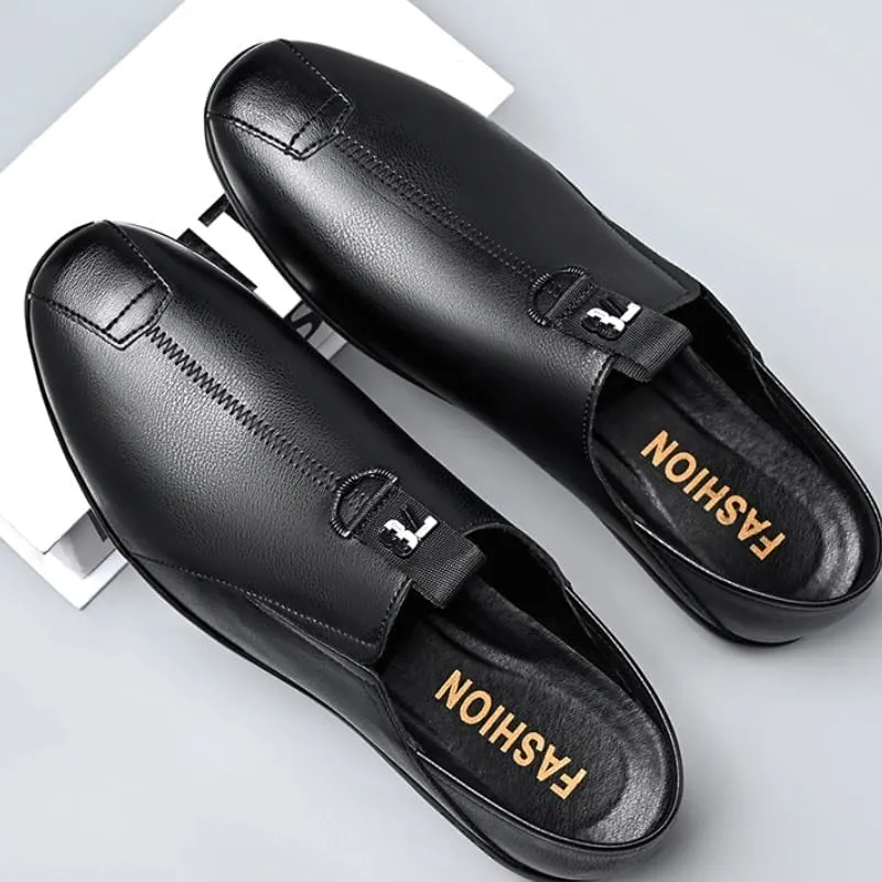 Men-Slip on Summer Walking Moccasins Casual Shoes for Men's Outdoor Activities Comfortable Cowhide Soles Non-Slip Walking Loafers Shoes
