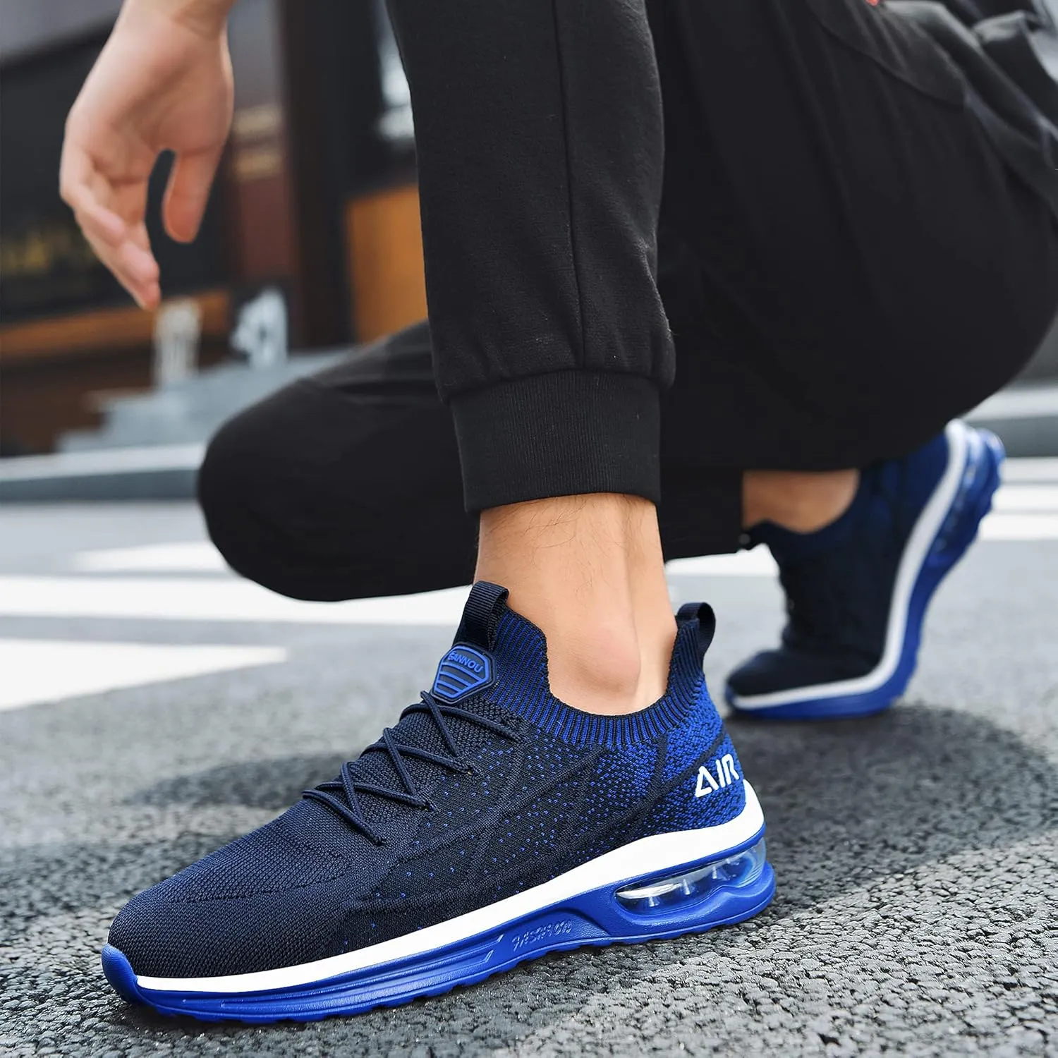 Mens Air Running Shoes Athletic Tennis Sneakers US 7.5-US 13…