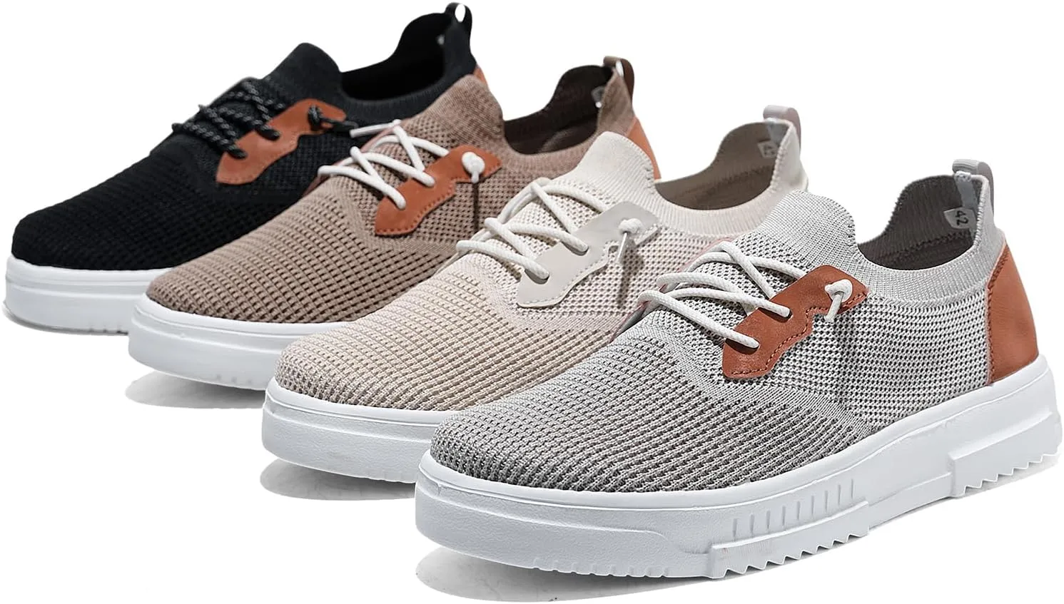 Men's Casual Dress Sneakers Oxfords Business Mesh Walking Shoes Breathable Tennis Shoe Lightweight Work Shoes Zapatos para Hombre