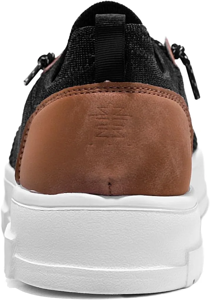 Men's Casual Dress Sneakers Oxfords Business Mesh Walking Shoes Breathable Tennis Shoe Lightweight Work Shoes Zapatos para Hombre