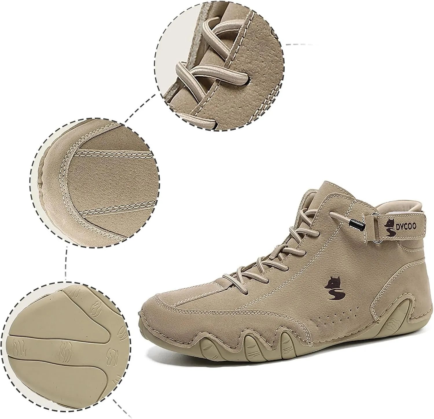 Men's Casual Shoes Daily Wear Stylish Closed Toe Design Versatile Footwear Any Season Comfortable Flat Shoes