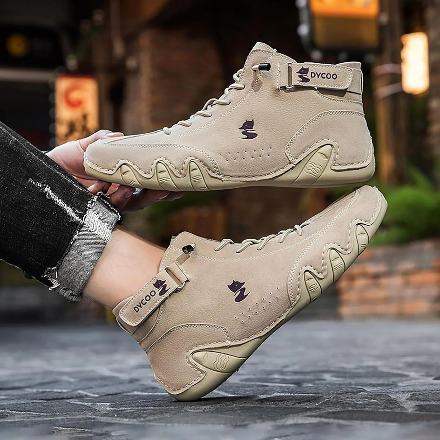 Men's Casual Shoes Daily Wear Stylish Closed Toe Design Versatile Footwear Any Season Comfortable Flat Shoes