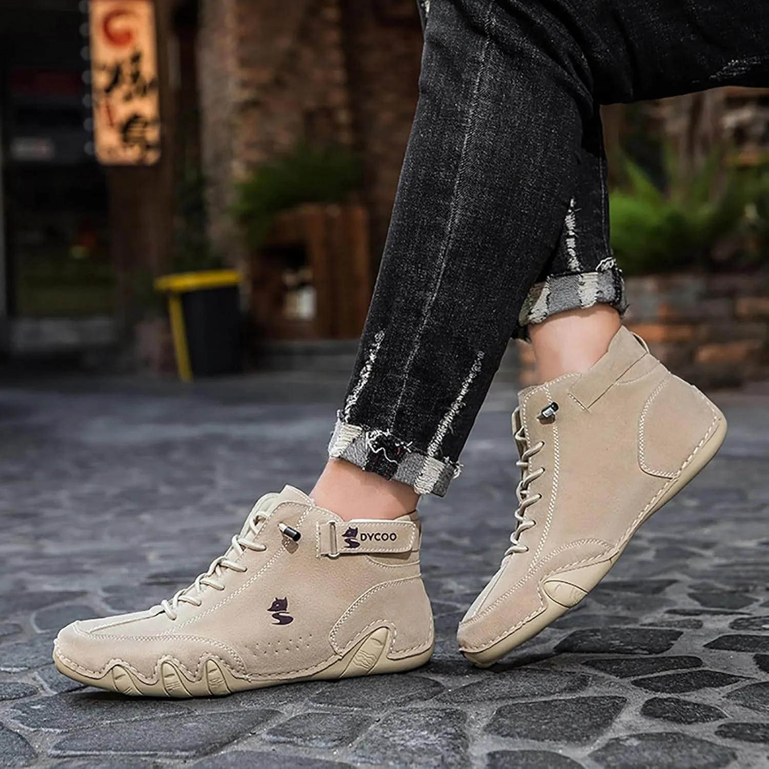 Men's Casual Shoes Daily Wear Stylish Closed Toe Design Versatile Footwear Any Season Comfortable Flat Shoes