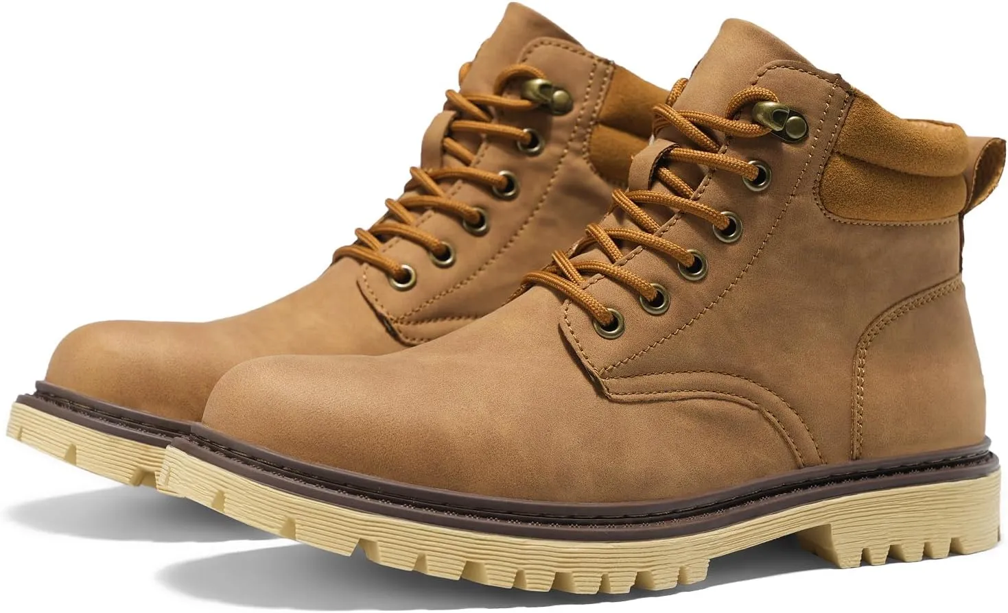 Men's Casual Winter Hiking Boots Waterproof Chukka Snow Boots