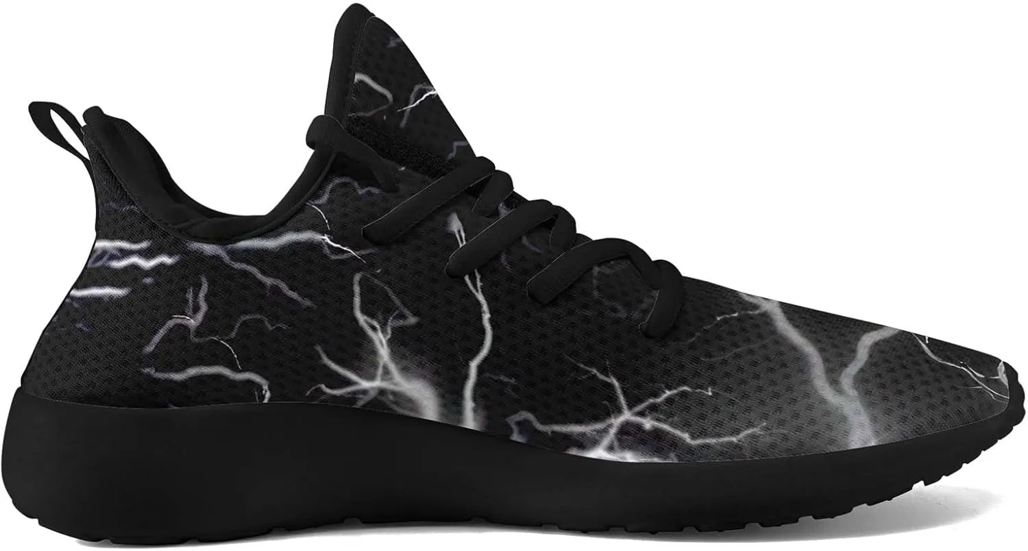Men's Dragon Sneakers – Lightweight Running Shoes Punk Rock Streetwear Sneaker Breathable Athletic Gym Casual Walking Shoes