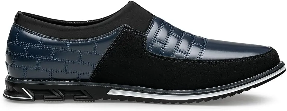 Men's Dress Shoes Wide Width, Comfort Dress Sneakers Men Fashion Business Casual Oxford Shoes Soft Loafers Derby Shoe for Office Working Driving Walking