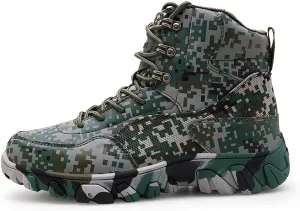 Men's Hiking Boots Outdoor Fashion Athletic Shoes Traveling Camping Training Waterproof High-Top Camouflage Boots