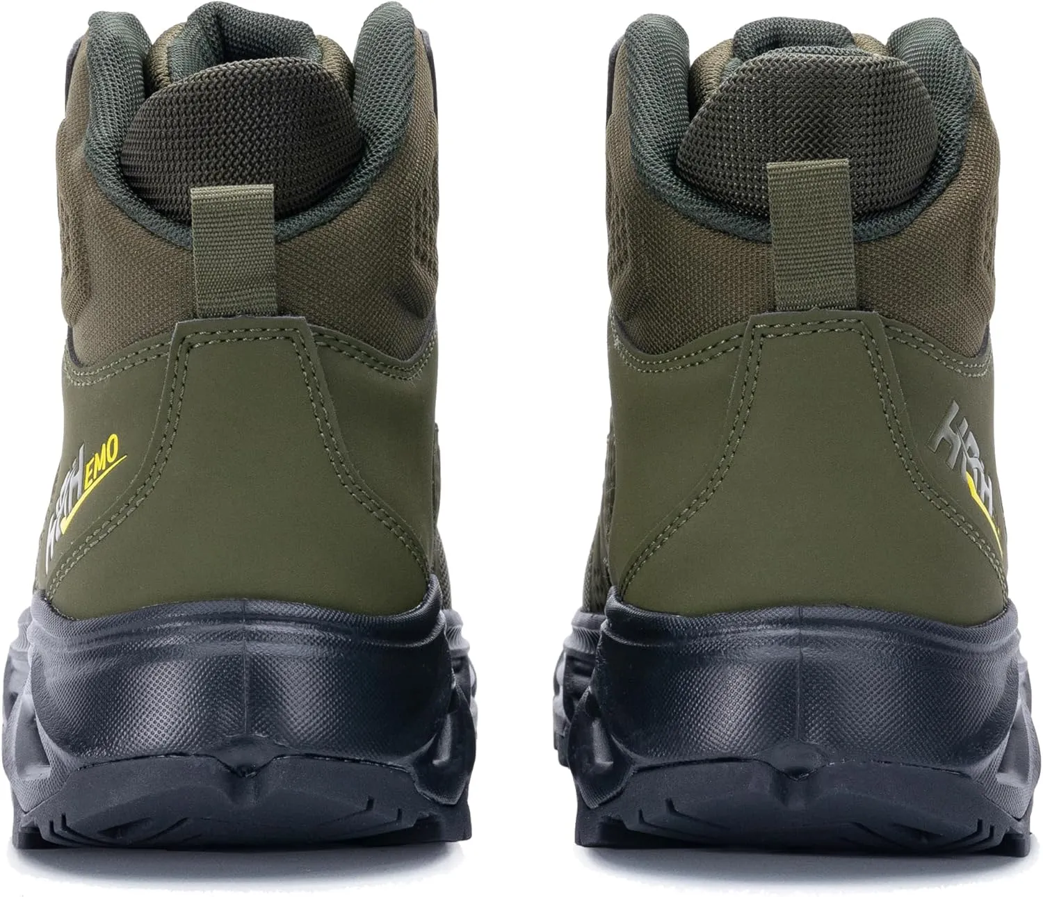 Men's Hiking Shoes Running Shoes Athletic High Top Sneakers Outdoor Three Holes Sneakers Fashion Breathable Non Slip Walking Footwear FALKON 1.0