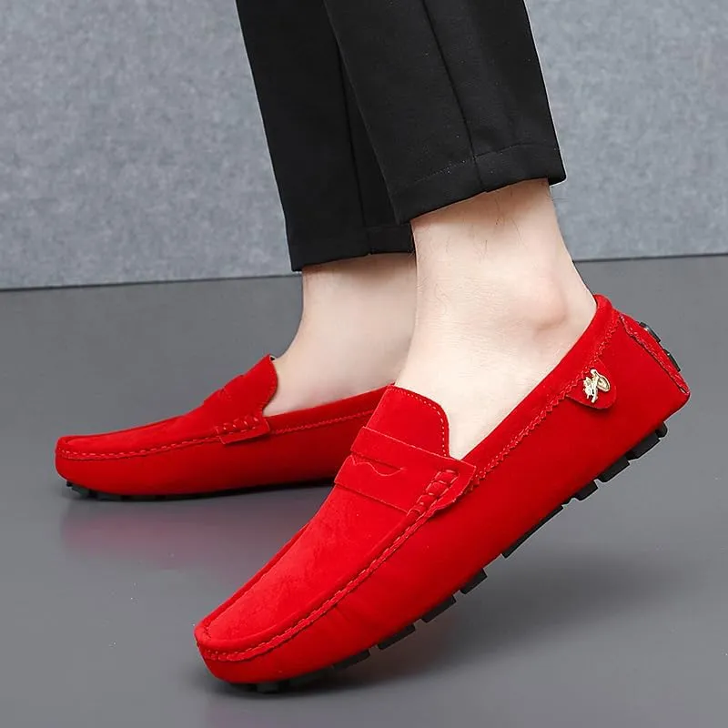 Men's Loafer Shoes, Driving Shoes, Comfy Non-Slip Slip on Shoes, Men's Footwear, All Seasons