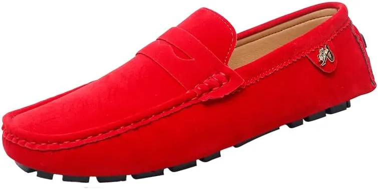 Men's Loafer Shoes, Driving Shoes, Comfy Non-Slip Slip on Shoes, Men's Footwear, All Seasons