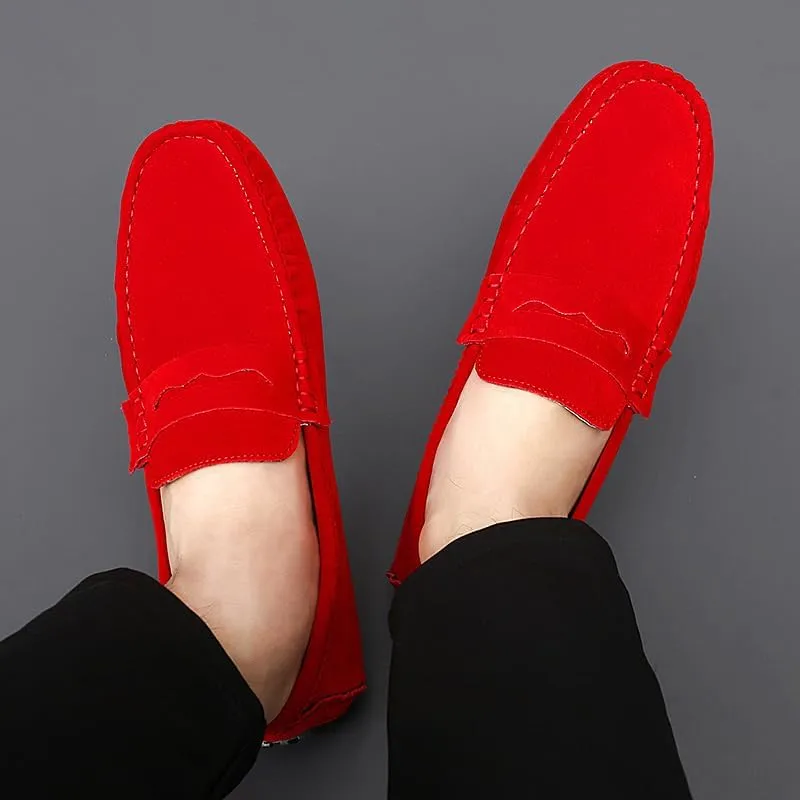 Men's Loafer Shoes, Driving Shoes, Comfy Non-Slip Slip on Shoes, Men's Footwear, All Seasons