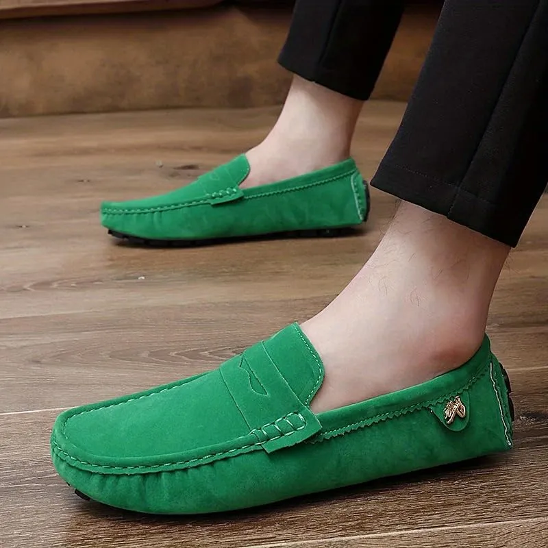 Men's Moccasins Penny Loafer Shoes, Driving Shoes, Comfy Non-Slip Slip On Shoes, Men's Footwear, All Seasons
