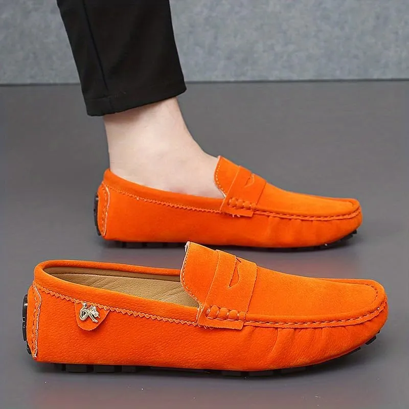 Men's Moccasins Penny Loafer Shoes, Driving Shoes, Comfy Non-Slip Slip On Shoes, Men's Footwear, All Seasons