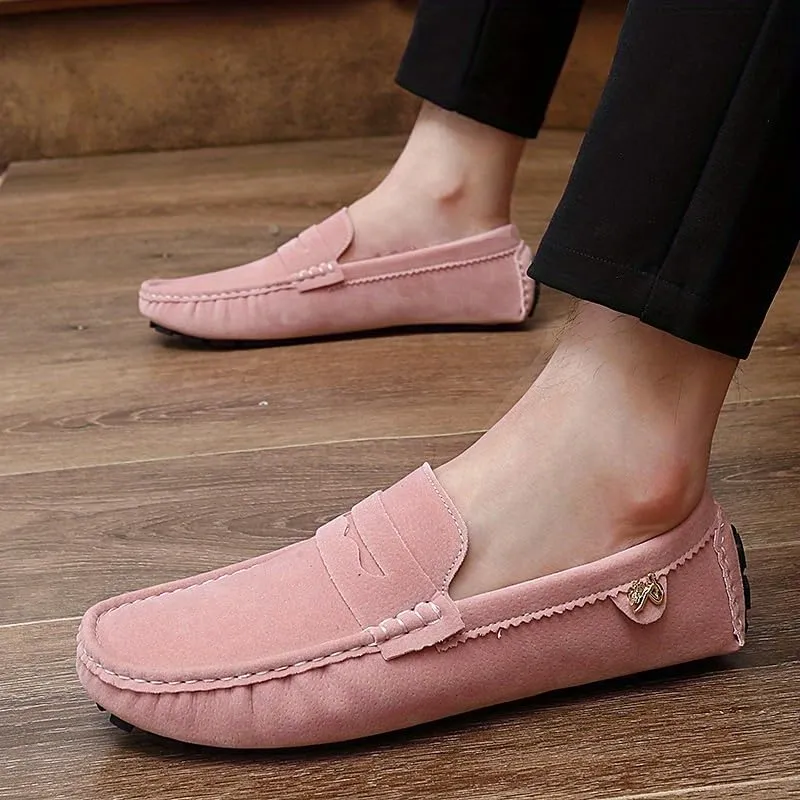 Men's Moccasins Penny Loafer Shoes, Driving Shoes, Comfy Non-Slip Slip On Shoes, Men's Footwear, All Seasons