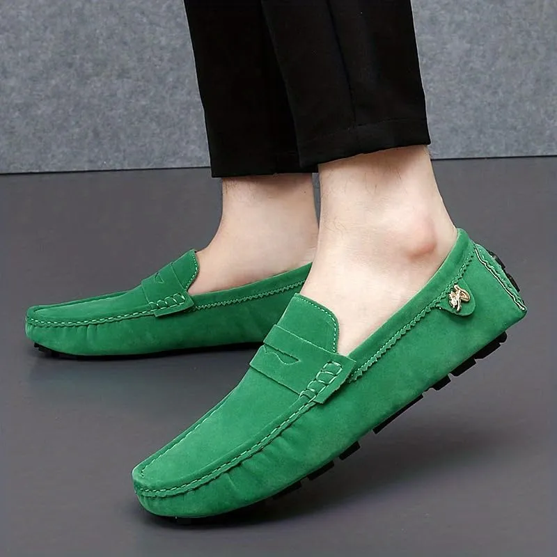 Men's Moccasins Penny Loafer Shoes, Driving Shoes, Comfy Non-Slip Slip On Shoes, Men's Footwear, All Seasons