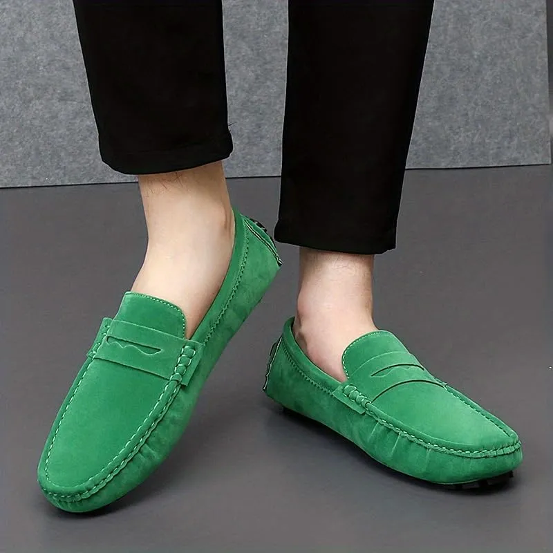 Men's Moccasins Penny Loafer Shoes, Driving Shoes, Comfy Non-Slip Slip On Shoes, Men's Footwear, All Seasons