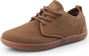 Men's Oxfords Shoes Wide Toe Box Dress Sneakers Fashion Business Casual Shoes Barefoot Zero Drop Walking Shoes