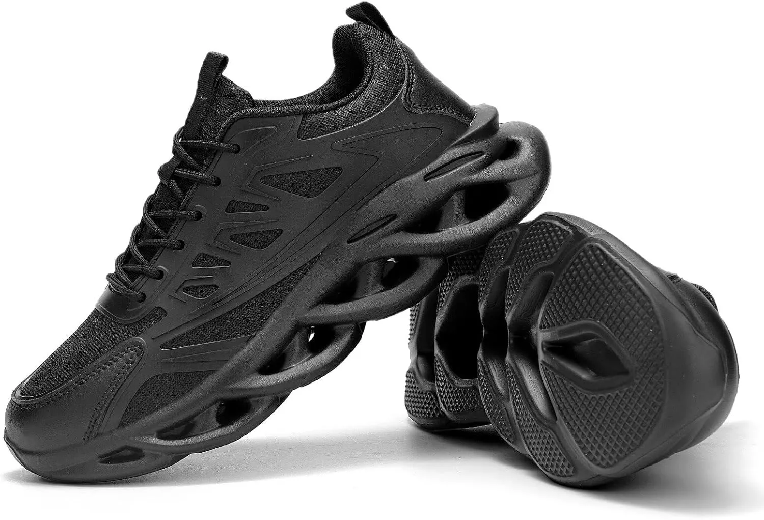 Men's Road-Running-Shoes Walking Fashion Athletic Sneakers Working Gym Comfort Lightweight Mesh Soft Sole Shoes