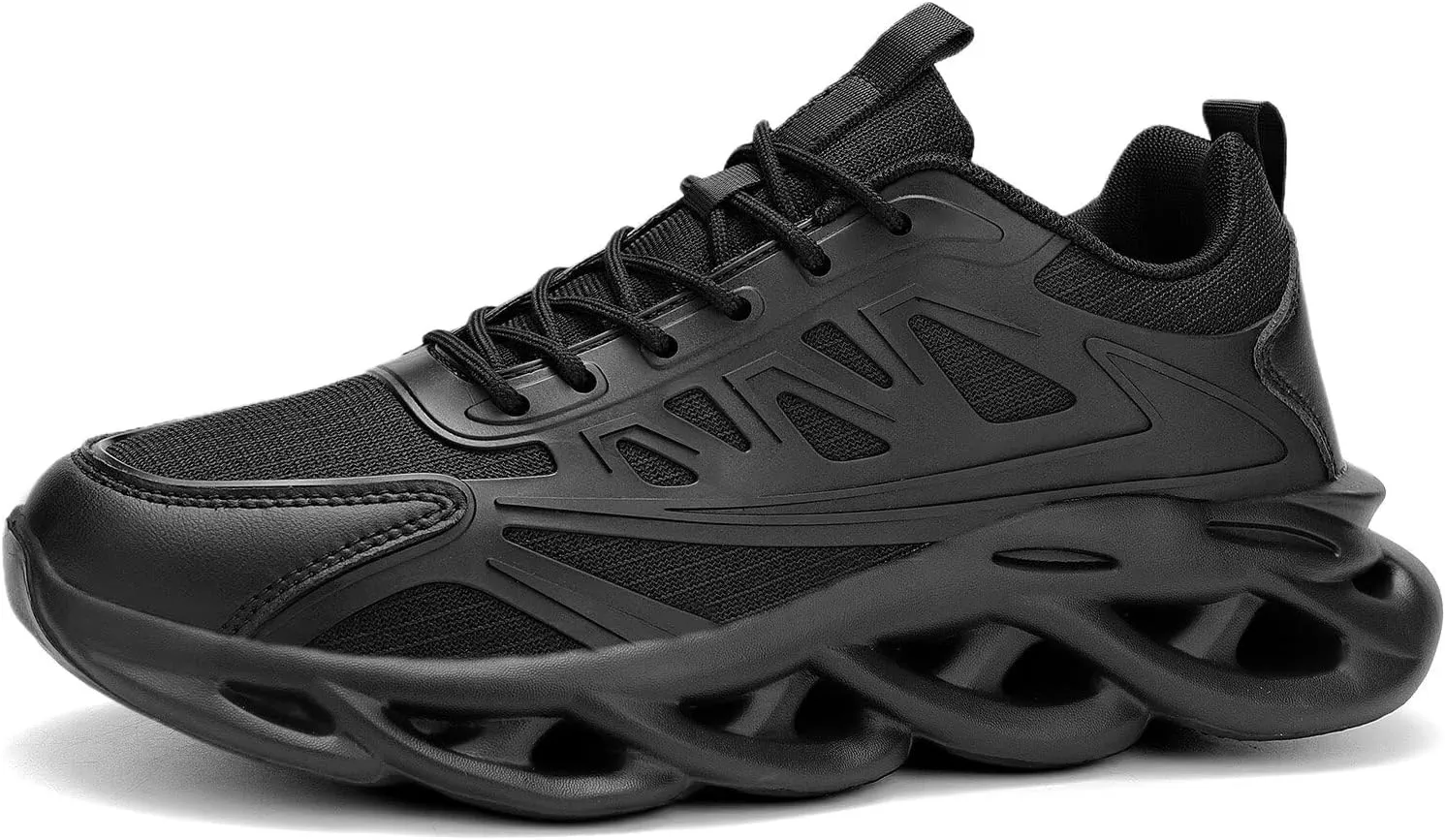 Men's Road-Running-Shoes Walking Fashion Athletic Sneakers Working Gym Comfort Lightweight Mesh Soft Sole Shoes