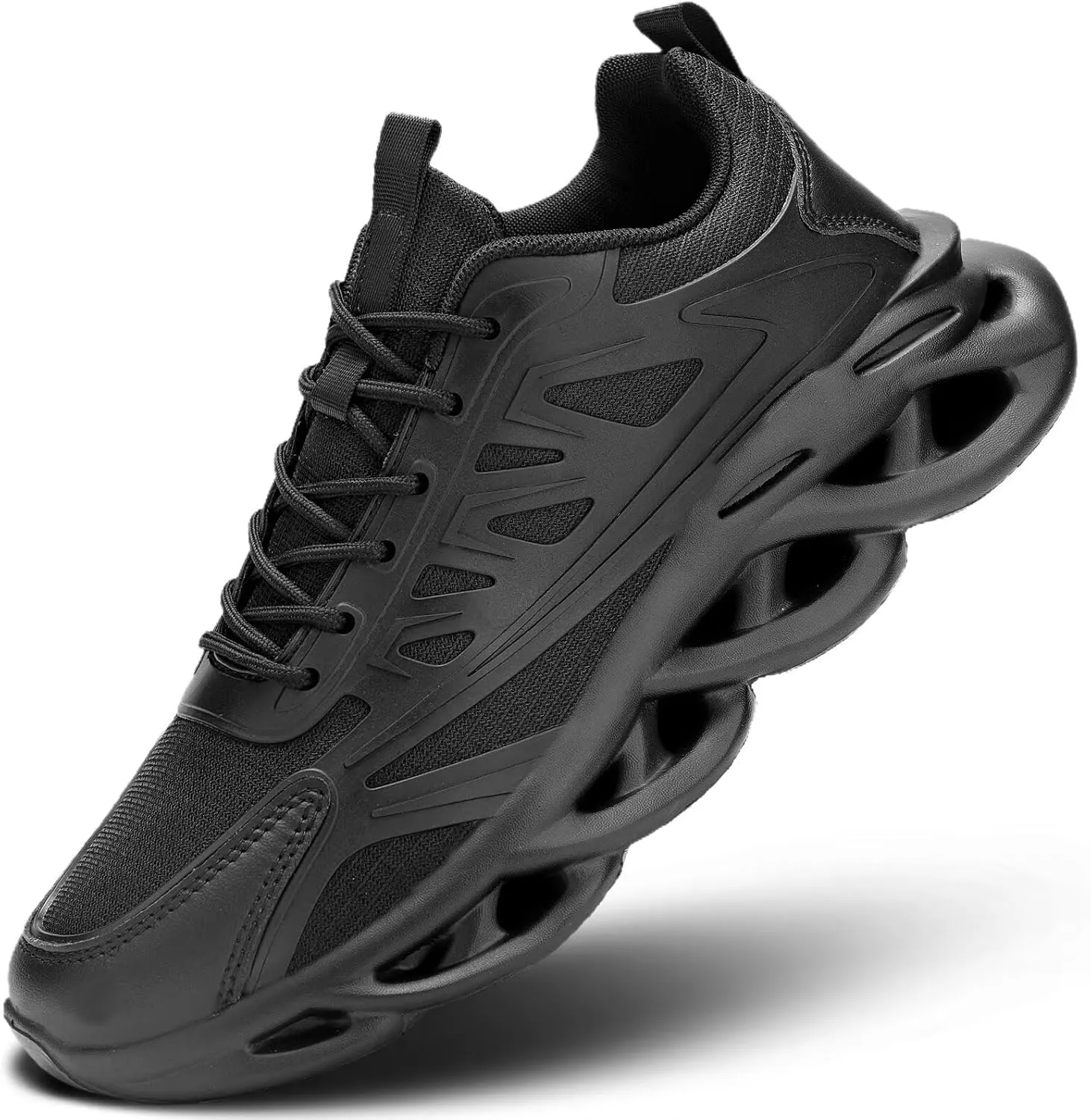 Men's Road-Running-Shoes Walking Fashion Athletic Sneakers Working Gym Comfort Lightweight Mesh Soft Sole Shoes