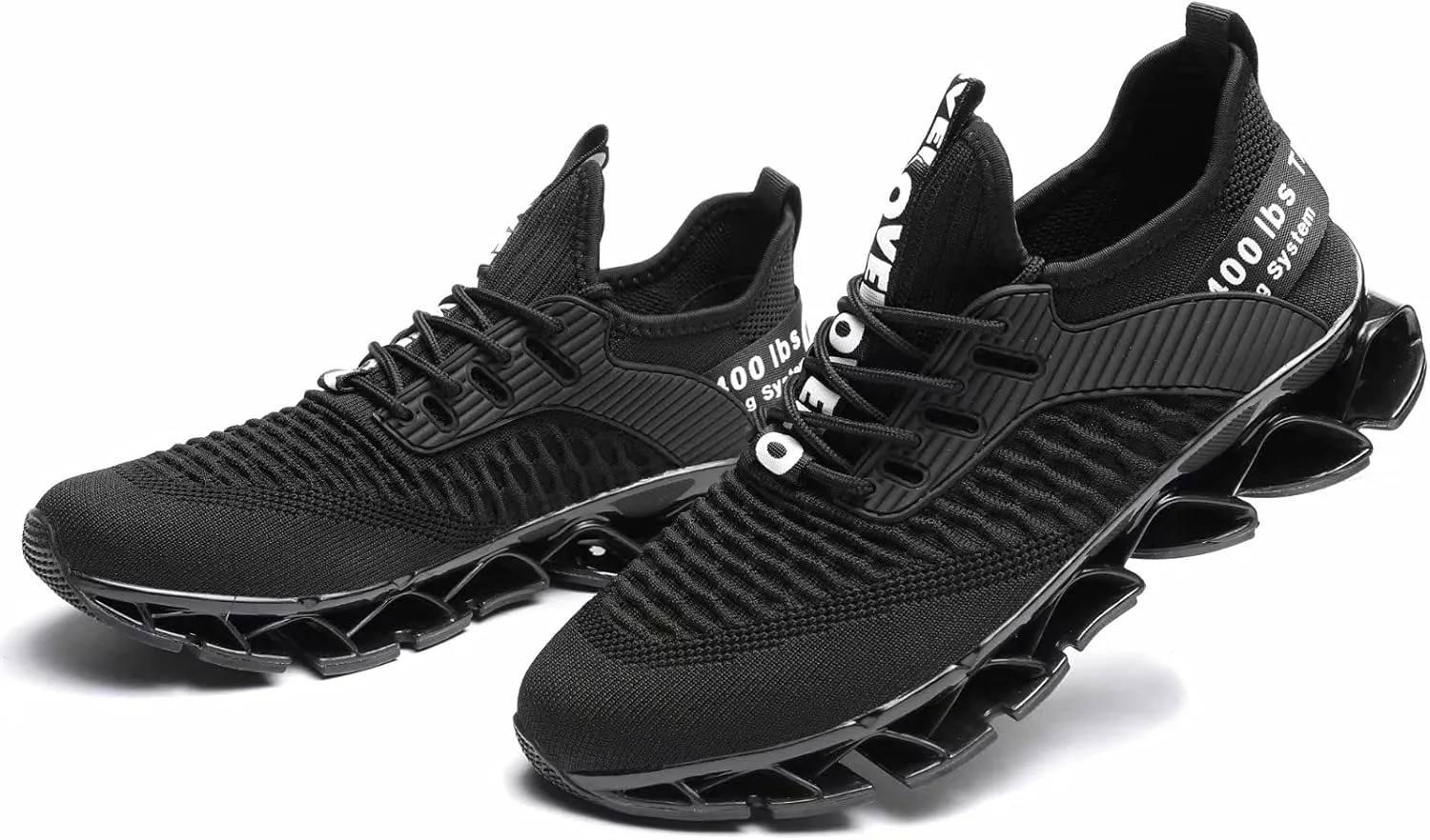 Men's Running Shoes Blade Tennis Walking Fashion Sneakers Breathable Non Slip Gym Sports Work Trainers